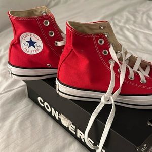Red converse